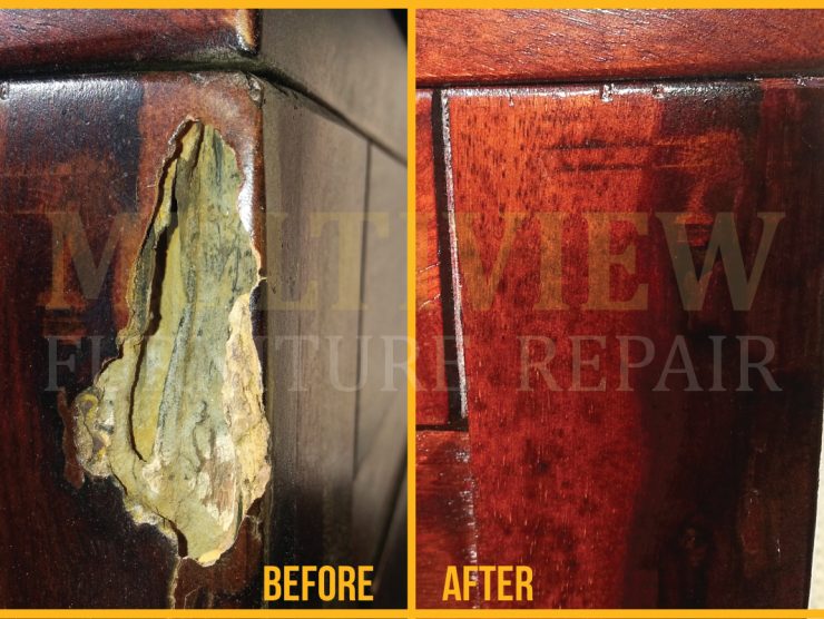 End Table Wood Repair