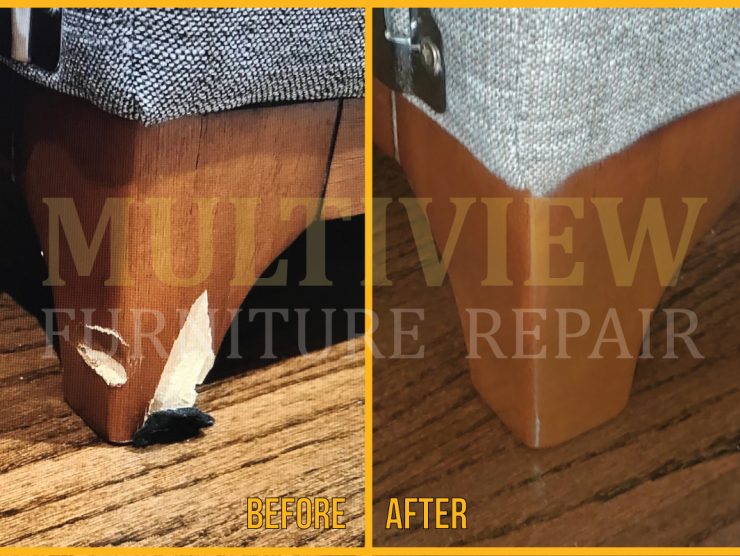 Couch Wood Leg Repair