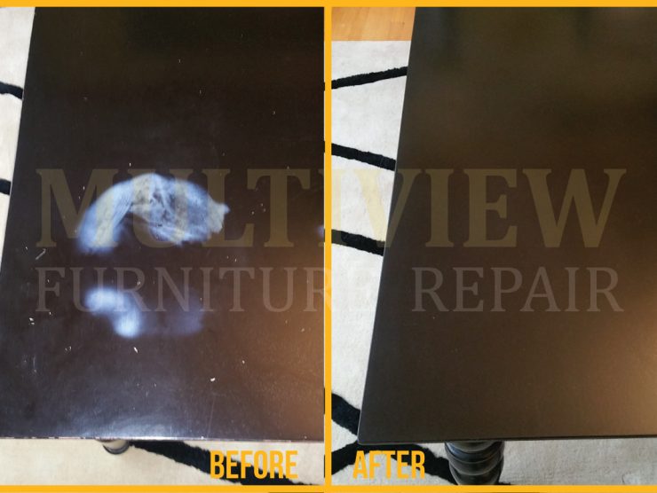 Furniture Heat Mark Repair Dining Table